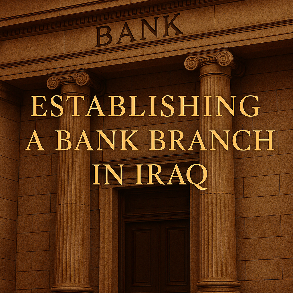 Establishing a Bank Branch in Iraq