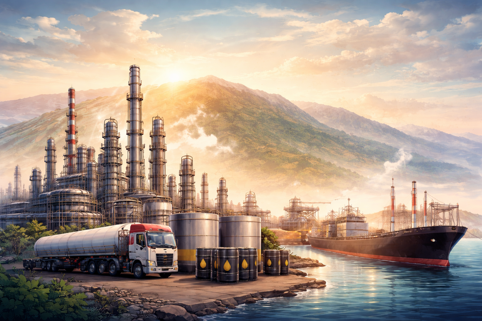 المنتجات النفطية العراقية وقابليتها التجارية في الأسواق الإقليمية