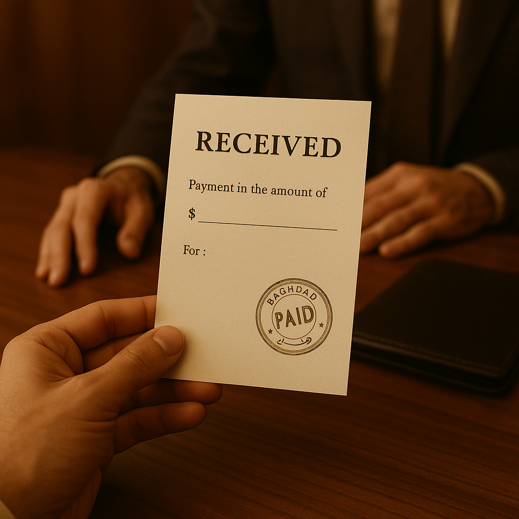 Receivables & Funds Recovery in Iraq